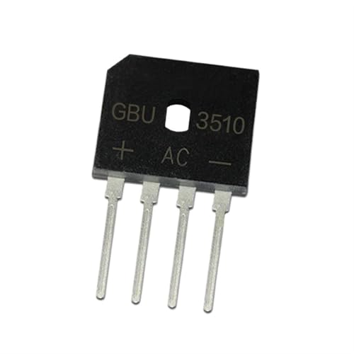 Pont redresseur GBU3510 GBU35M 35A 1000V redressement de courant alternatif 20 pièces
