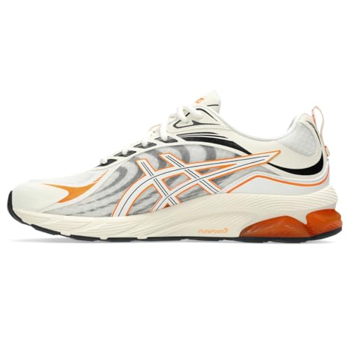 ASICS Unisex Gel-Quantum 180 VIII Sportstyle Shoes, 9.5, Cream/Shocking Orange4