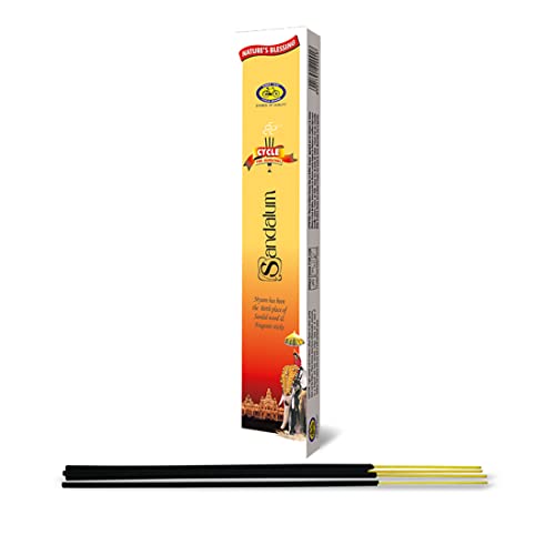 Cycle Sandalum/Sandalwood Incense Stick - Rectangular Pack (240 Sticks/Box) #TOP2