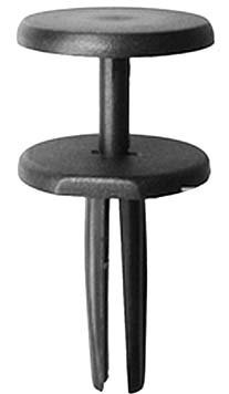 Swordfish 60115 15pc Lower Sill Moulding Push-Type Retainer for Jeep 6503106