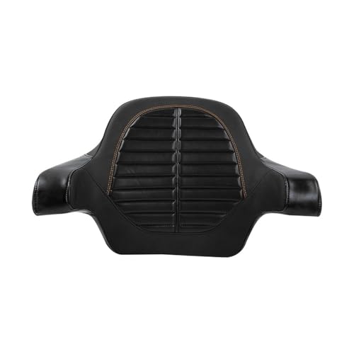 Coussin de dossier passager moto en cuir haute densité pour Touring Road Glide 2014-2022