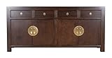 Fine Asianliving Aparador Chino Earthy Marrón - Orientique Colección An180xP40xAl85cm Armario Chino Mueble de TV Chino Armario de Boda Aparador Cómodas Chinas orientales
