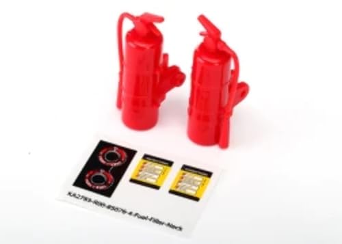 Traxxas 8422 Replica Fire Extinguishers, Red