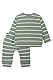 Noppies Unisex Baby Pyjama Set Tessino Und Kleinkind-Schlafanzüge, Green Milieu - P221, 86 EU