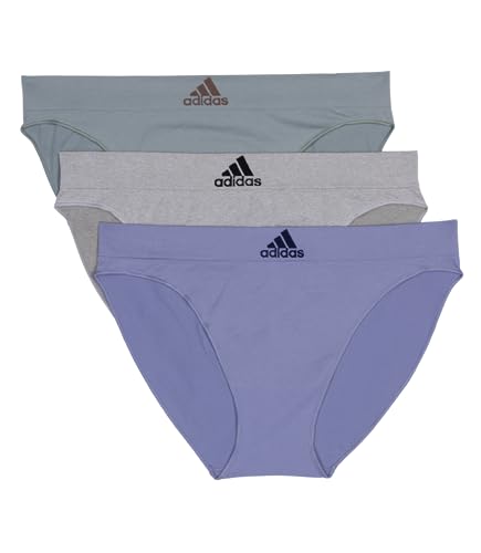Image of adidas womens Seamless Bikini Underwear Multipack