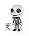 Funko 5 Star: Nightmare Before Christmas - Jack Skellington with Zero Collectible Figure, Multicolor