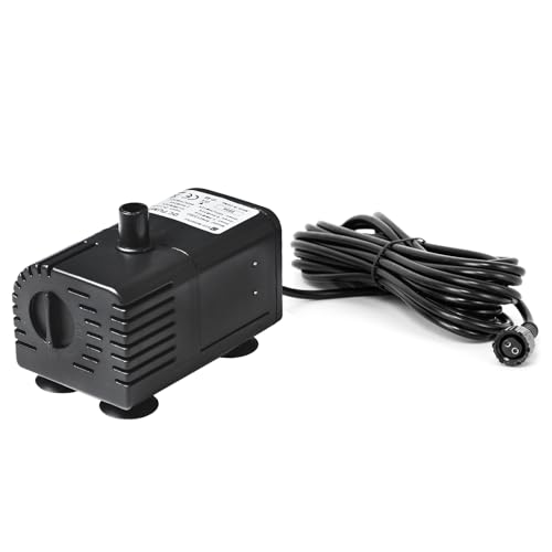 ECO-WORTHY 216 GPH Solar Powered Water Fountain Pump Upgraded Dry-run Protection Brushless...