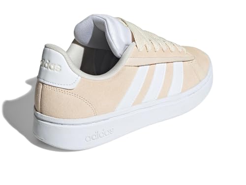 adidas Grand Court Alpha Tênis feminino, Branco Maravilha/Branco/Branco Maravilha, 39