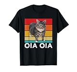 Uiia Iiuaa Funny Cat Kitten Tee