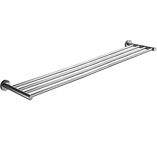 Porte-serviettes SUS 304 avec fixation murale solide de 120 cm - 2