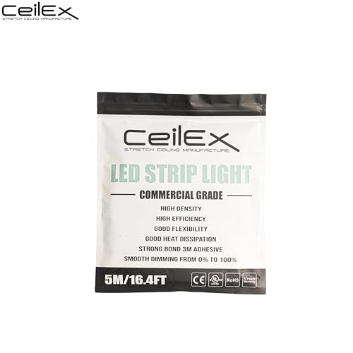 Tira LED COB 3000K Blanco Cálido 24V 10W/m 480 LEDs/m miniatura 7