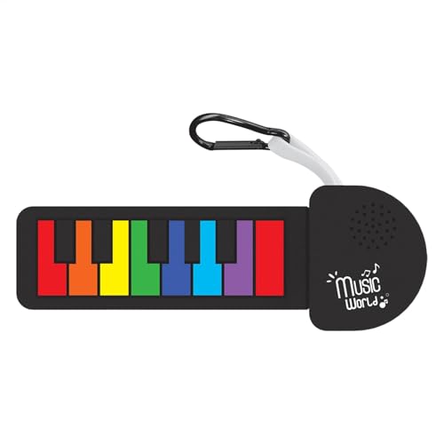 M-I-Ni - Piano electrónico, teclado musical plegable, piano enrollable para niños, diseño que ahorra espacio, recargable y fácil de usar, 21,7 x 13,2 x 2 cm, para amantes de la música de todas las