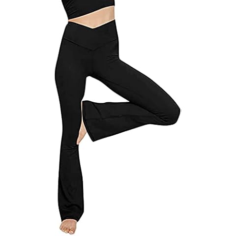 TOPYOGAS Women's Bootleg Yoga Pants Cover