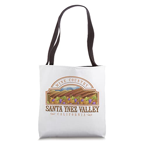 Santa Ynez Valley California Wine Tasting Tote