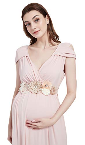 FANFAN Maternity Belt for Pregnant Wedding - Bridal Sash Belt Y013