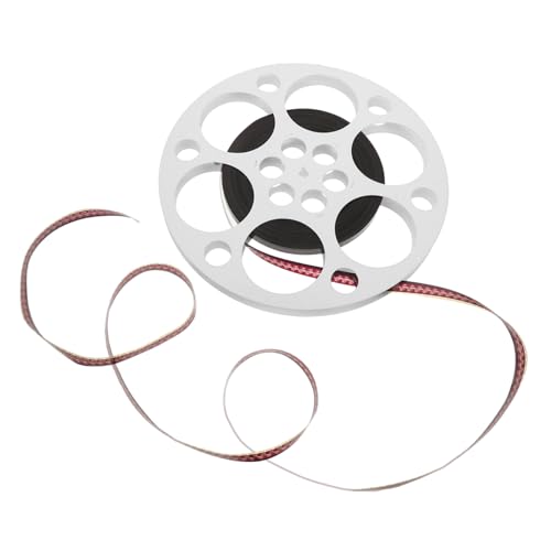 Sculpture métal film reel pour salle média et salon cinéfil