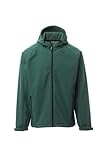 Mivaro Herren Softshelljacke Grün Größe XL - wasserdicht winddicht atmungsaktiv - hochwertige...