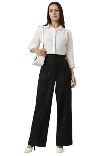 Image of Van Heusen Women's Regular Fit High Rise Pants