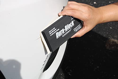BLYSK and Dura-Block sanding block AF44A with set of FREE hard plastic putty spreaders for Applying Fillers, Putties, Glazes, autobody restoration - Thumbnail 6