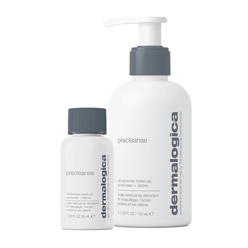 Dermalogica PreCleanse 150ml + 30ml Reisegröße - wasserlösliches Reinigungsöl zum Reinigen und Abschminken. Entfernt hartnäckige Verschmutzungen & beruhigt und pflegt.
