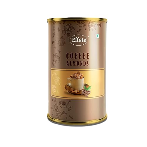 Image of Effete Coffee Almond - Chocolate Coated Coffee Almonds (96 g) - Crunchy Nuts Drenched in Smooth Milk Chocolate - Sweet Snack & Best Choice for Gifting an Occasions - Healthy Treat for All Ages