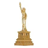 Ornement de bureau : cette statuette artisanale est très et peut être placée sur un bureau comme objet décoratif. ornement en alliage représentant la statue de la liberté