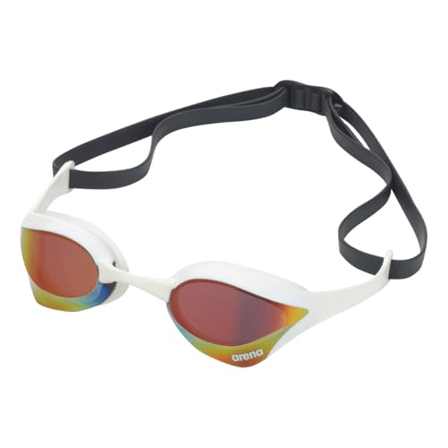 Arena AS5SGG02U Swimming Goggles WA Approved Cobra Ultra One Size Fits Most Mirrored Finish Top Racing Model