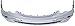CPP Primed Front Bumper Cover Replacement for 2005-2007 Mercedes-Benz C-Class