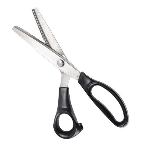 Image of Isomars Fabric Craft Zig Zag Cut Scissor (With A Thread Cutter & Tracing Wheel)