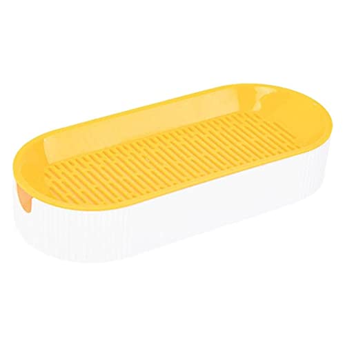 Kit de cultivo de hierba para gatos, bandeja de maceta de 21 x 9,2 x 4,5 cm, caja de hierba gatera, juego de plantas masticables para aperitivos, meriendas de tierra, digestión, comida para