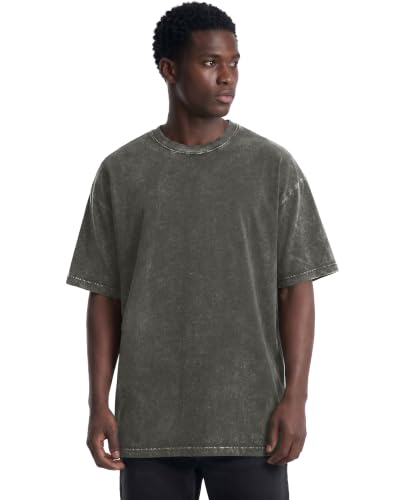 Image of Oversized Tshirts for Men Short Sleeve Vintage Washed Basic Loose Tees 2026