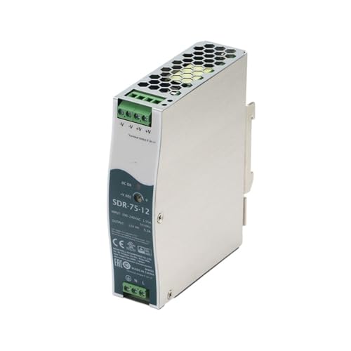 Alimentation SDR-75-12 de découpage AC DC 12V 75W pour armoire automatisme