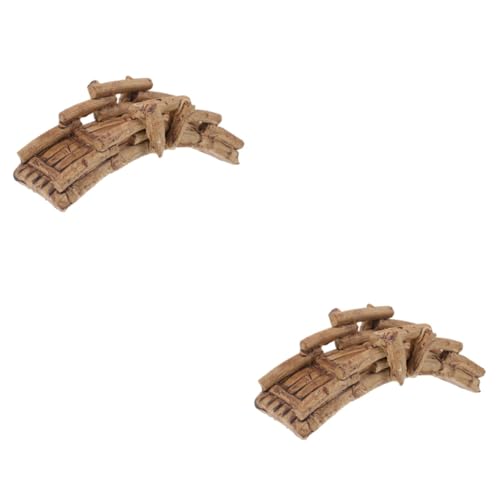 Kisangel 2 Piezas De Decoración De Pecera Piedras De Aire para Estanque Adorno para Pecera Planta para Pecera Adornos De Pesca para Acuario Juguete De Artificial Caña De Pescar