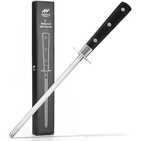 SEIDO 8" Carbon Steel Knife Sharpener Cover