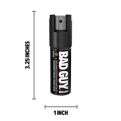 Byrna BGR MAX Pepper Spray + Tear Gas | Maximum Stopping Power | Attacker Tracker UV Marking DYE Technology | Military Strength Self-Defense Stream Spray - Image 3