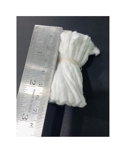 Pack de 200 piezas de mechas largas de algodón miniatura 3