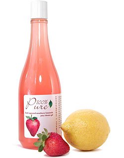 100% Pure Fresh Squeezed Strawberry Lemonade Shower Gel - 16.6 fl. oz.
