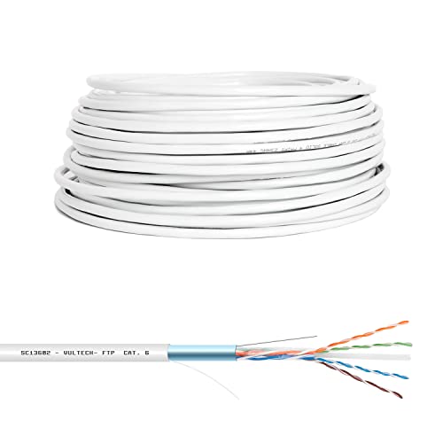 Vultech SC13602 100 100m Cat6 F/UTP (FTP) Gris   Cable de red (100 m, Cat6, F/UTP (FTP), Gris)