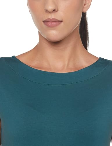 T-shirt col bateau Enamor E313 coupe ajustée extensible - 3