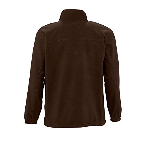 Forro polar Hombre SOLS North tacto suave y alta densidad térmica azul 5