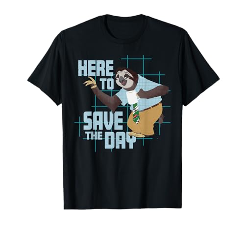 Disney Zootopia 2 Flash Sloth Here to Save The Day Funny T-Shirt