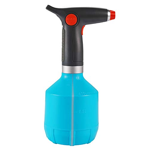 Wollet Electric Spray Bottles for Cleaning Solutions All Purpose Empty Cleaner Sprayer Bottle Car Wash Watering Can Plants Mister and Commercial Use 32 Oz (Blue) - Thumbnail 2