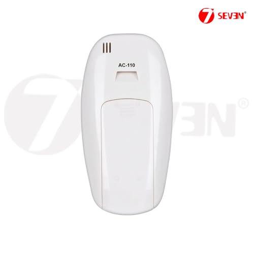 Image of 7SEVEN Compatible with Whirlpool AC Remote Control Model 110 Suitable for Split and Window 1 1.5 2 Ton Air Conditioner - Match Each Keys Exactly to Replicate Genuine Remote Function