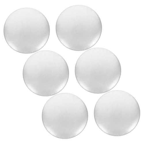 Holibanna Stair Rail End Caps 6 Pack Metal Fence Post Caps for Outdoor Decorative Railings