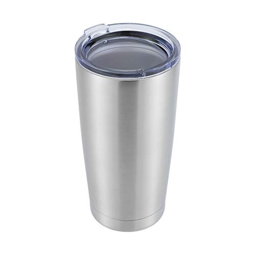 DOMICARE 20oz Stainless Steel Tumbler with Lid, Double Wall Vacuum Insulated Travel Mug