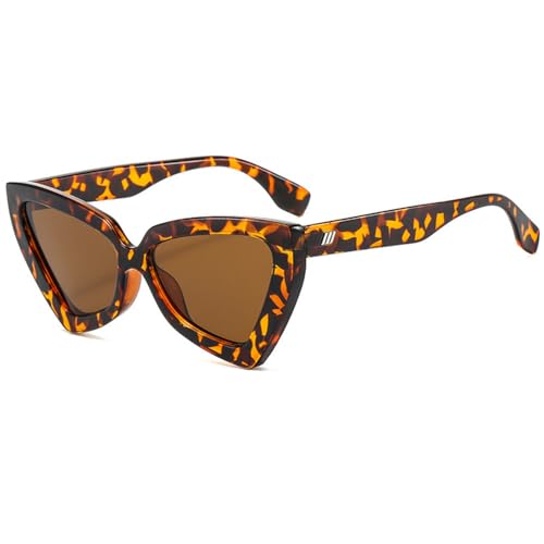 Lunettes triangulaires vintage de décoration de mode rétro pour un style affirmé