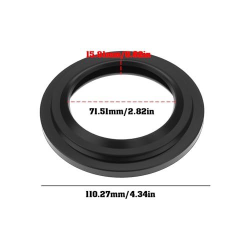 Image of OTOTEC Toilet Cassette Lip Seal 16175 151998625 Compatible with Thetford C2 C3 C4 Pre June 2000