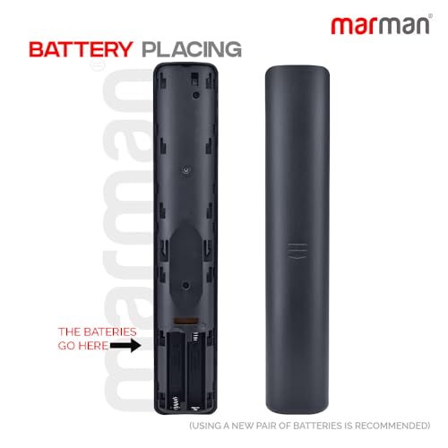 Image of marman Compatible with TCL Smart TV Remote Control Original Model RM-L1673 V2 Non Voice Command with Netflix, YouTube, Prime Video hotkeys Suitable for LED, LCD, UHD, QLED and 4K Android Television