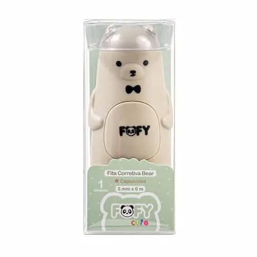 FITA CORRETIVA BEAR FOFINHO CUTE CAPUCCINO - FF6506 - FOFY