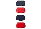 Be Bundles Snap Flip Lid, 4-Pack, Navy (2) / Red (2) - Add or Replace Your Wet Wipes Lid - Works on REFILLABLE wipes pouches and NON-REFILLABLE wipes packages! REUSABLE!